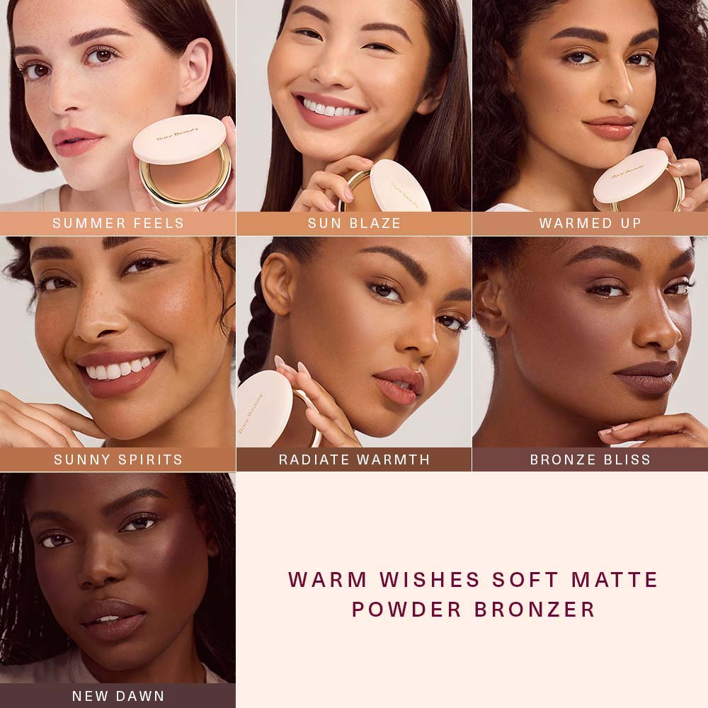 Rare Beauty Warm Wishes Soft Matte Powder Bronzer New Dawn, foto 6