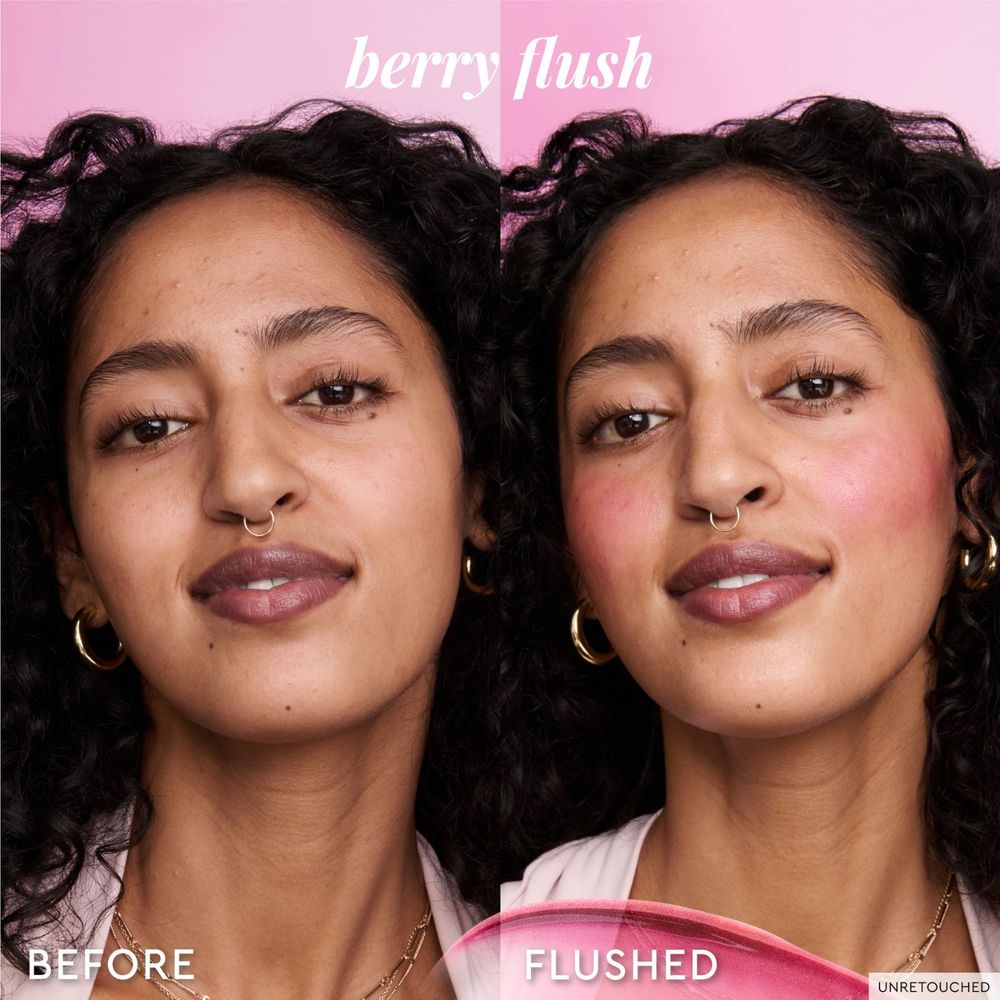 Rubor Líquido Watermelon Glow Niacinamide Dewy Flush - Berry Flush, foto 3
