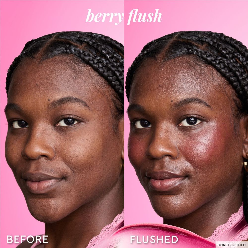 Rubor Líquido Watermelon Glow Niacinamide Dewy Flush - Berry Flush, foto 4