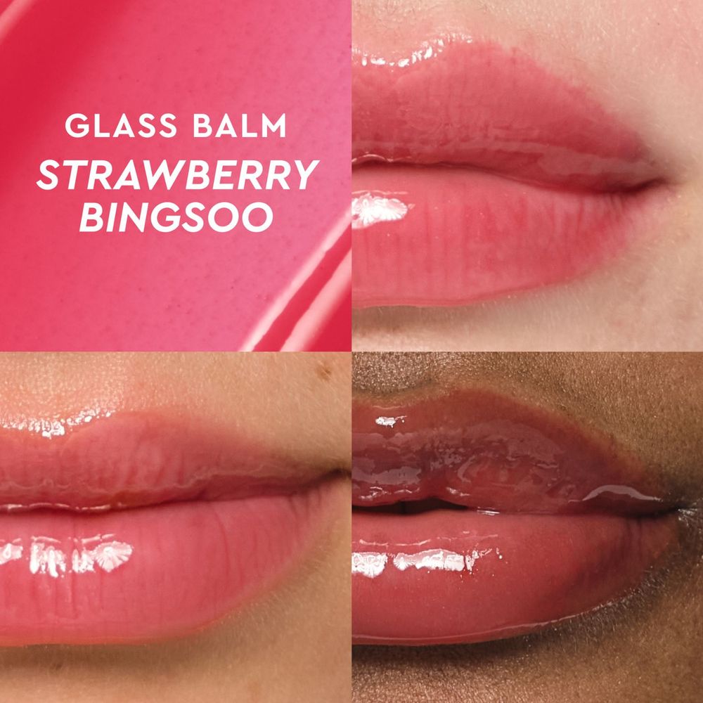 Tratamiento de Labios Glass Balm Lip Treatment - Strawberry Bingsoo, foto 2