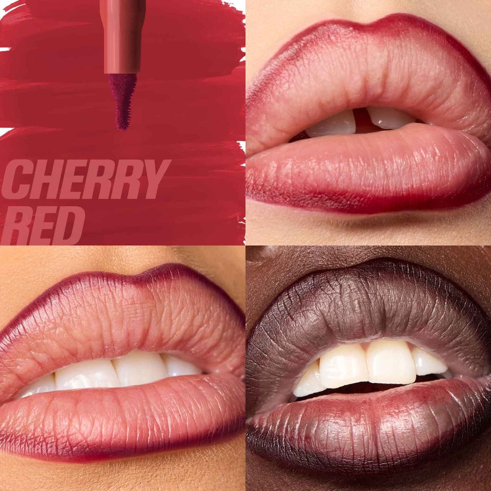 Huda Beauty Lip Contour Lip Stain for 12-Hour Wear Cherry Red, foto 2