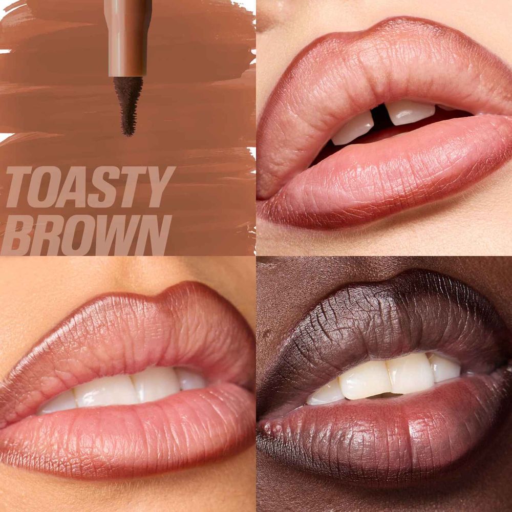 Huda Beauty Lip Contour Lip Stain for 12-Hour Wear Toasty Brown, foto 2