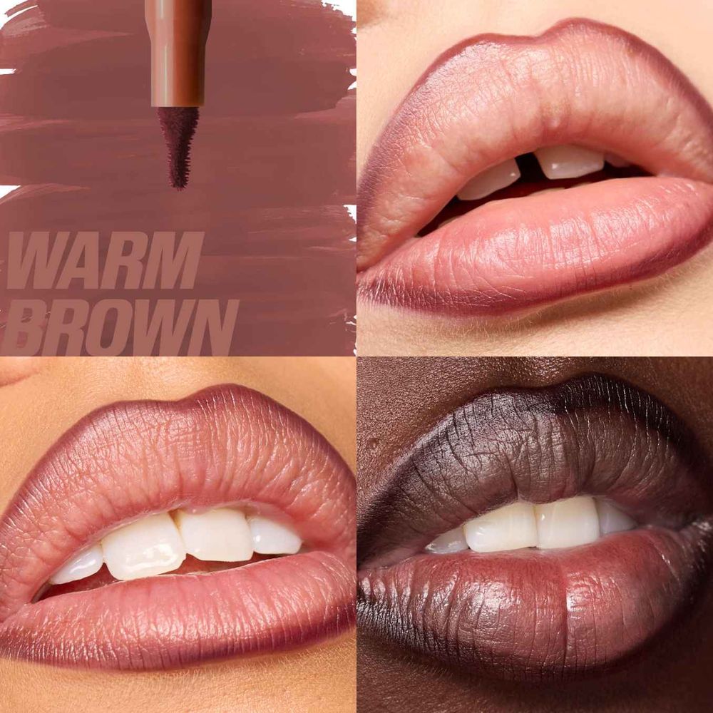 Huda Beauty Lip Contour Lip Stain for 12-Hour Wear Warm Brown, foto 2