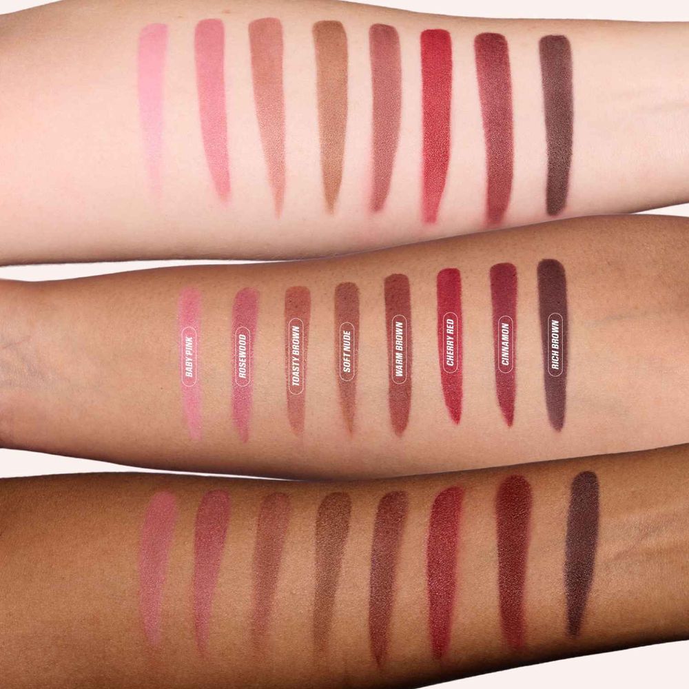 Huda Beauty Lip Contour Lip Stain for 12-Hour Wear Warm Brown, foto 6
