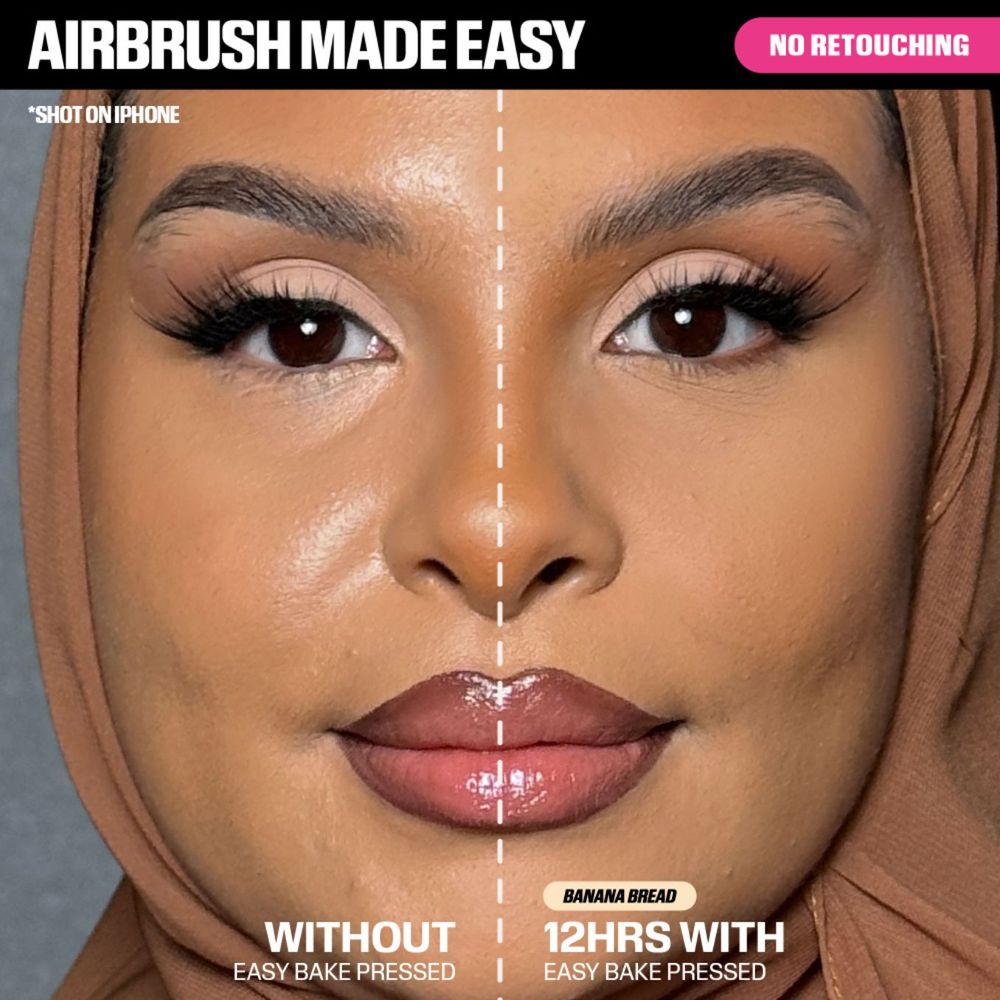 Huda Beauty Easy Bake Pressed Powder Banana Bread, foto 3
