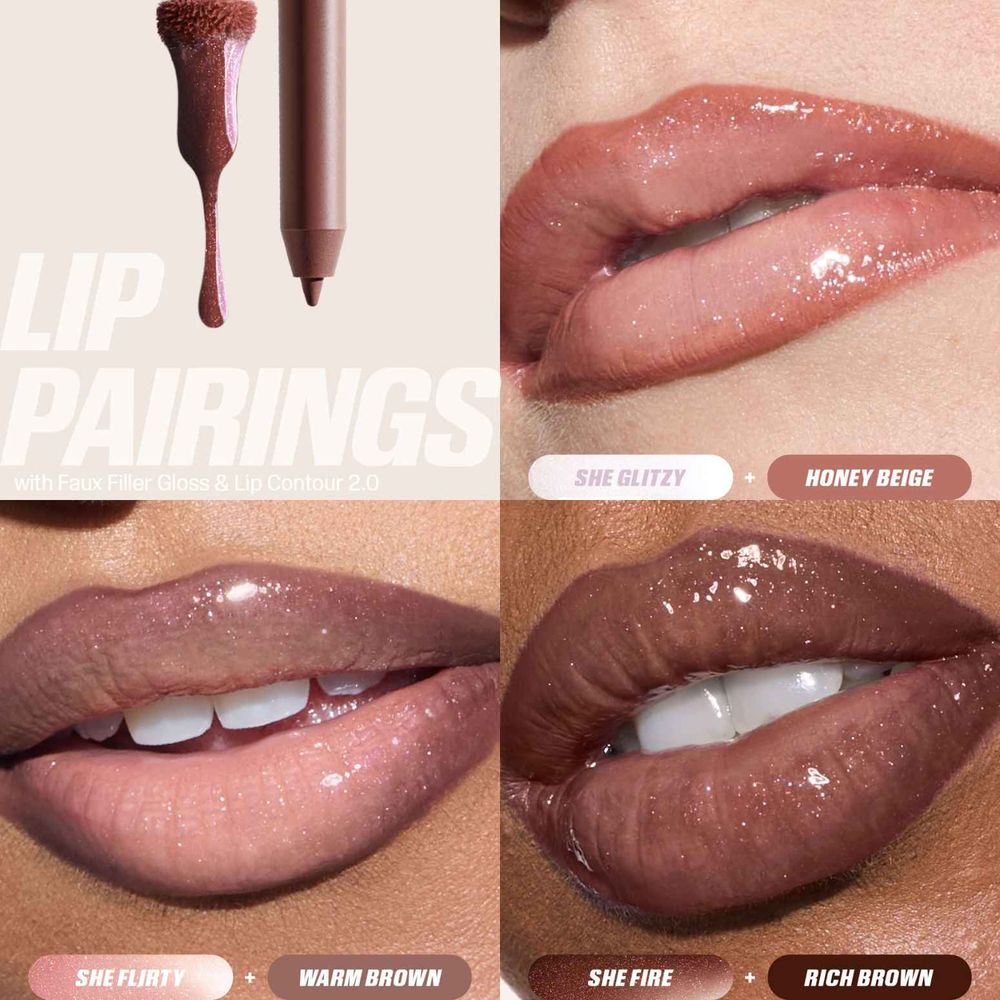 Huda Beauty Faux Filler Gloss She Flirty, foto 8