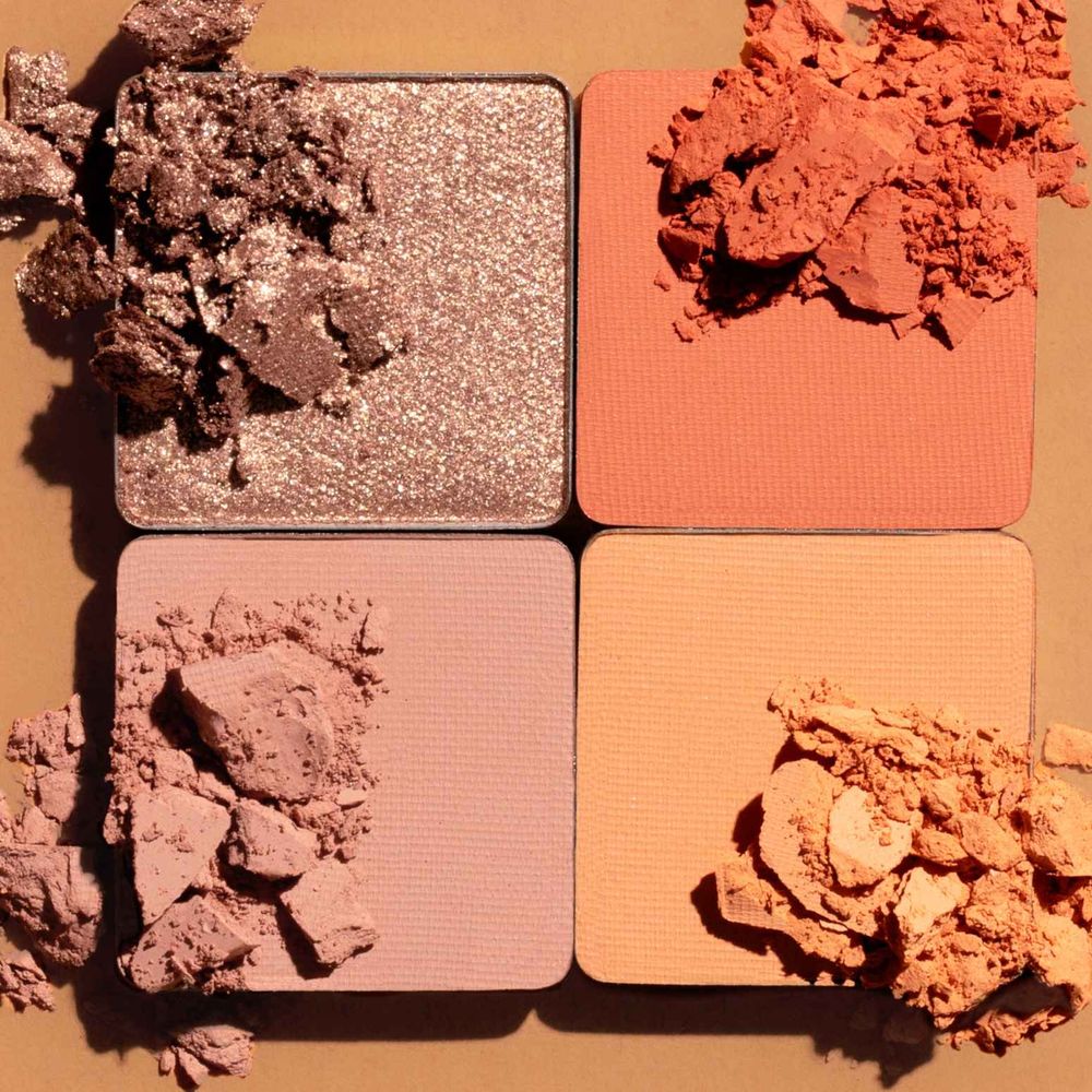 Huda Beauty GloWish Micro Mini Natural Eyeshadow Palette Clay, foto 5