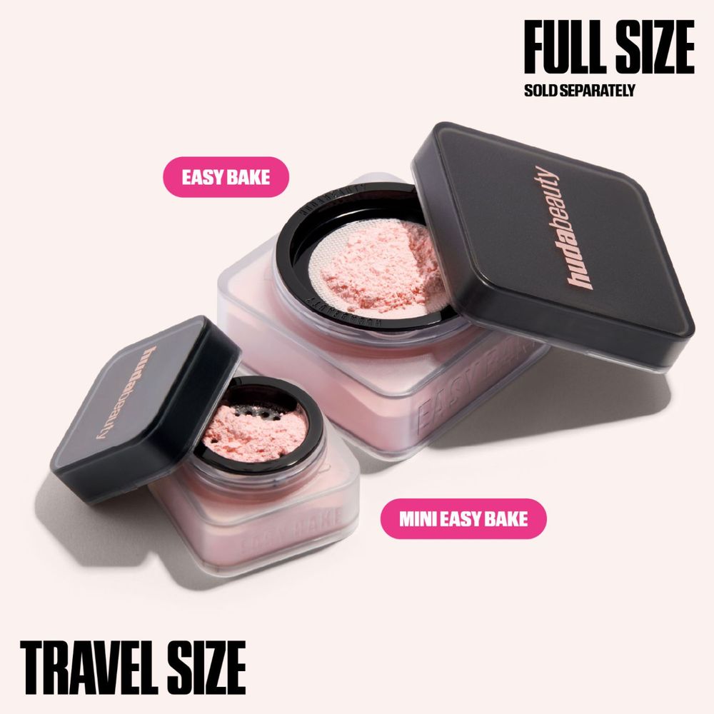 Huda Beauty Baby Bake Easy Bake Loose Baking and Setting Powder Mini Pound Cake, foto 6
