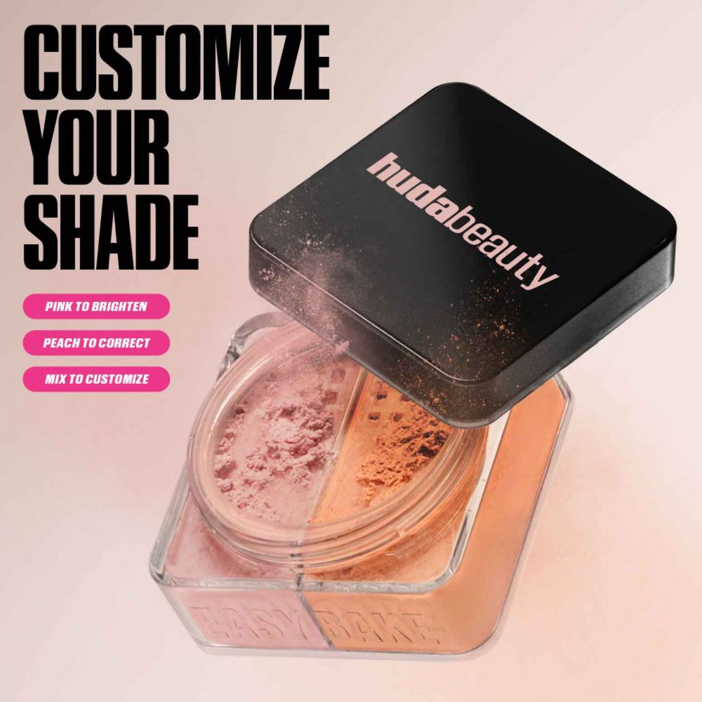 Huda Beauty Easy Bake Duo Loose Powder Pink Pumpkin, foto 5
