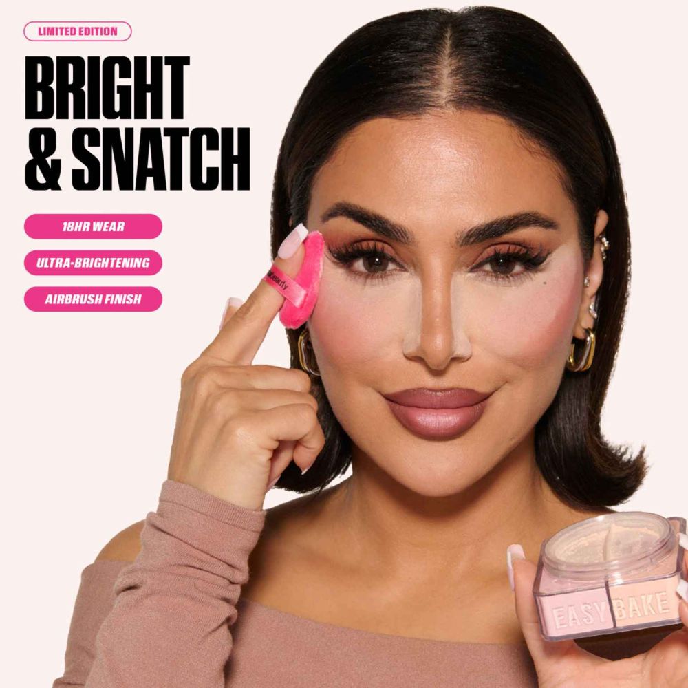 Huda Beauty Easy Bake Duo Loose Powder Pink Pumpkin, foto 6