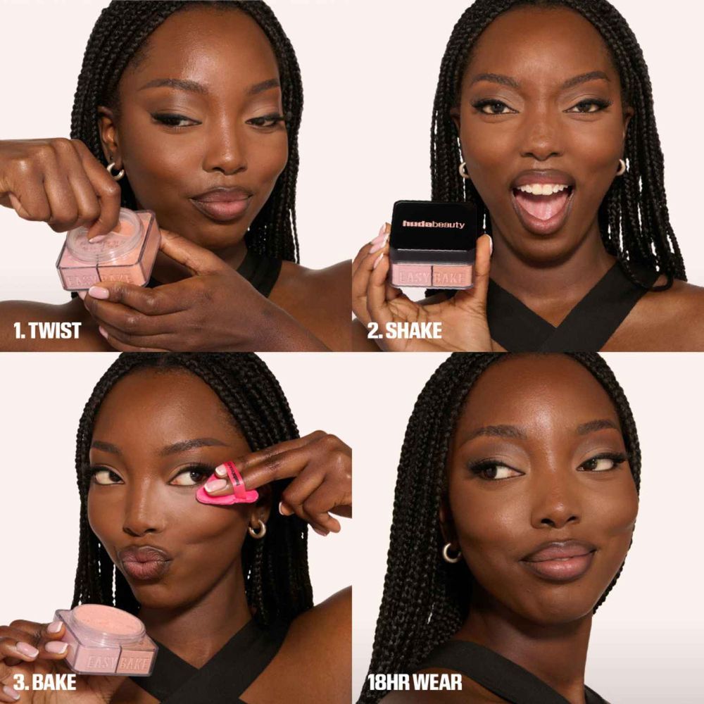 Huda Beauty Easy Bake Duo Loose Powder Pink Pumpkin, foto 7
