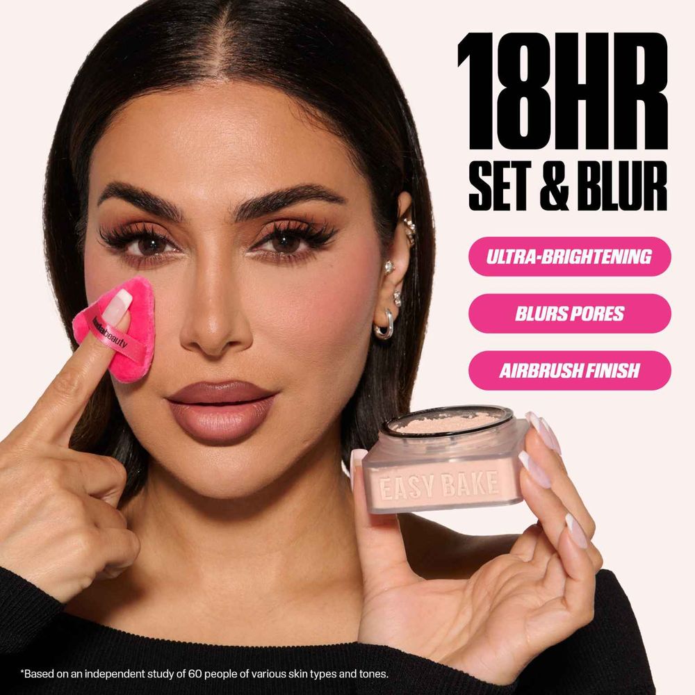 Huda Beauty Easy Bake Loose Baking and Setting Powder Sugar Cookie, foto 4