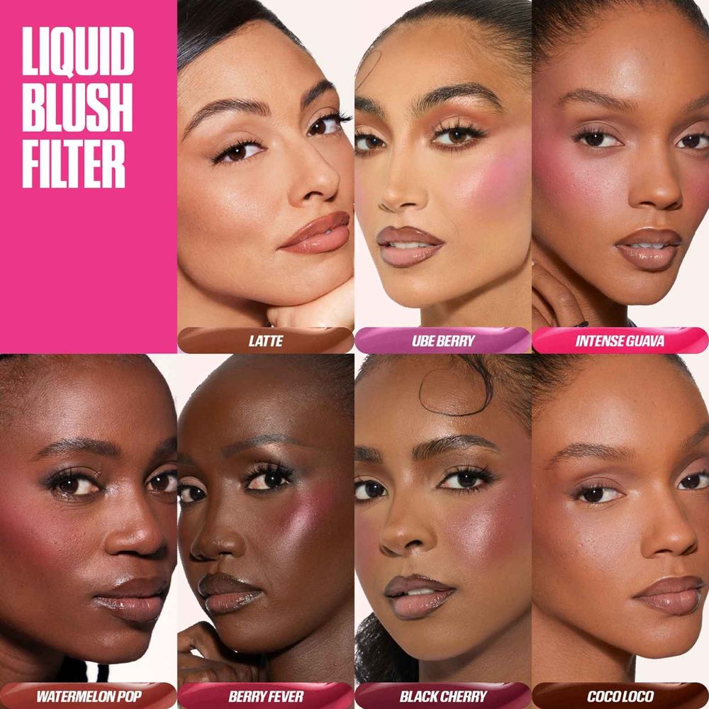 Rubor Líquido Blush Filter Liquid Blush - Bubblegum, foto 8