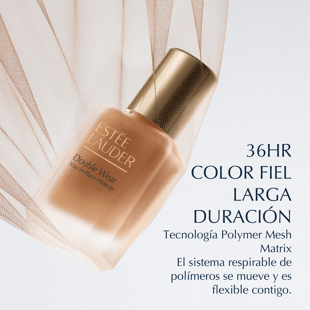 Base Líquida Double Wear Stay-in-Place SPF10 - 3C2 Pebble, foto 4